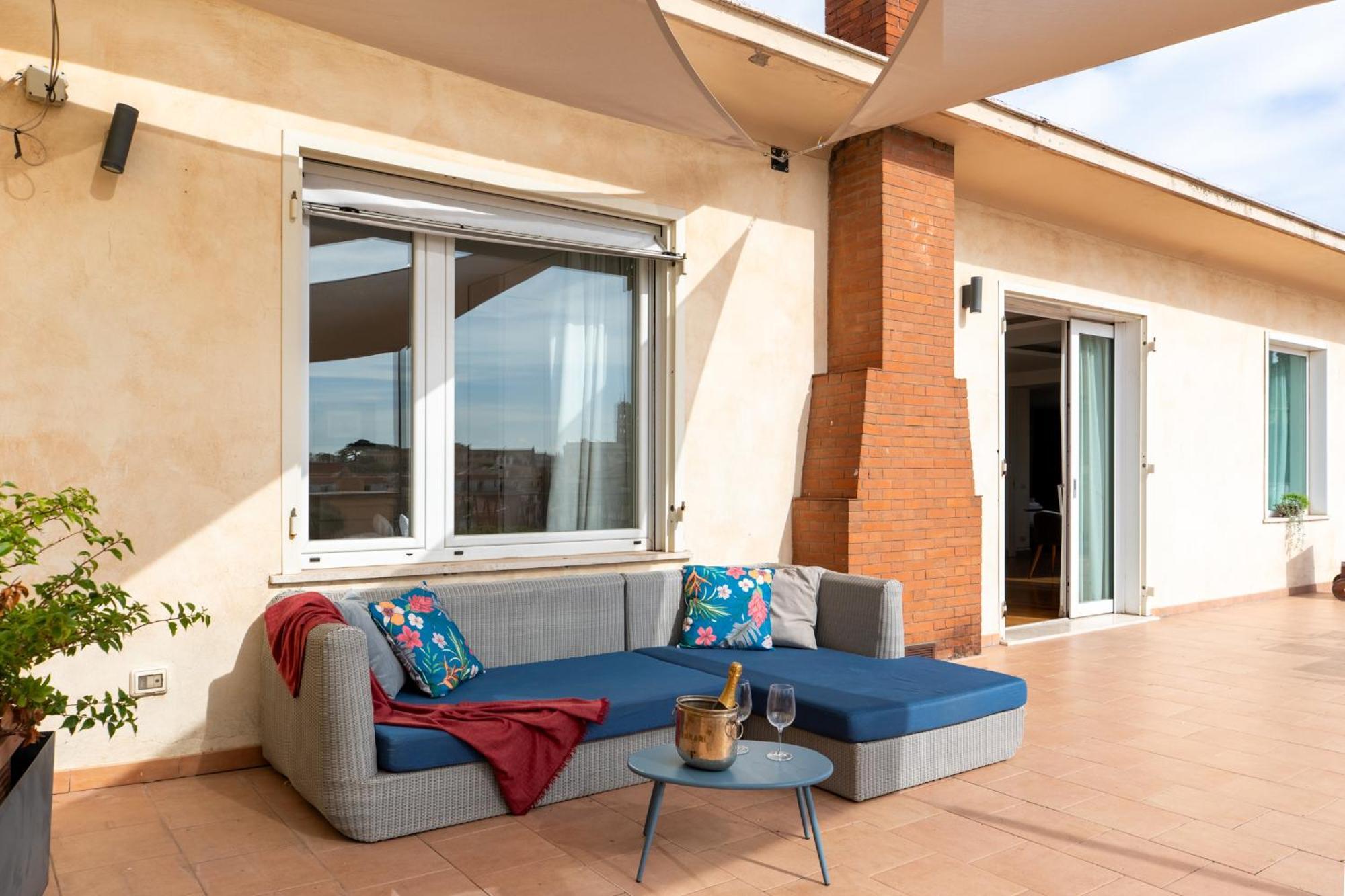 Апартаменты Penthouse Rome Capitol Экстерьер фото